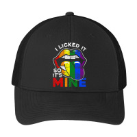 I Licked It So Its Mine Rainbow Lgbt Pa Trucker Cap | Artistshot