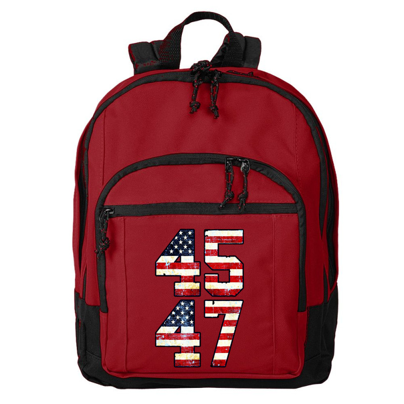 45 47 Save America Trump 2024 Basic Backpack | Artistshot