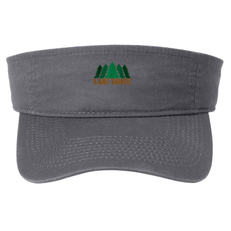 Lake Tahoe California Emerald Bay Pines T Shirt Fashion Visor by TeaMenShop | Artistshot