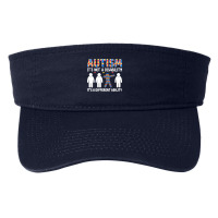 Autism Gift T  Shirt Autism It's Not A Disability It's A Different Abi Fashion Visor | Artistshot