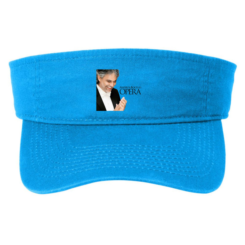 Andrea Bocelli Fashion Visor | Artistshot