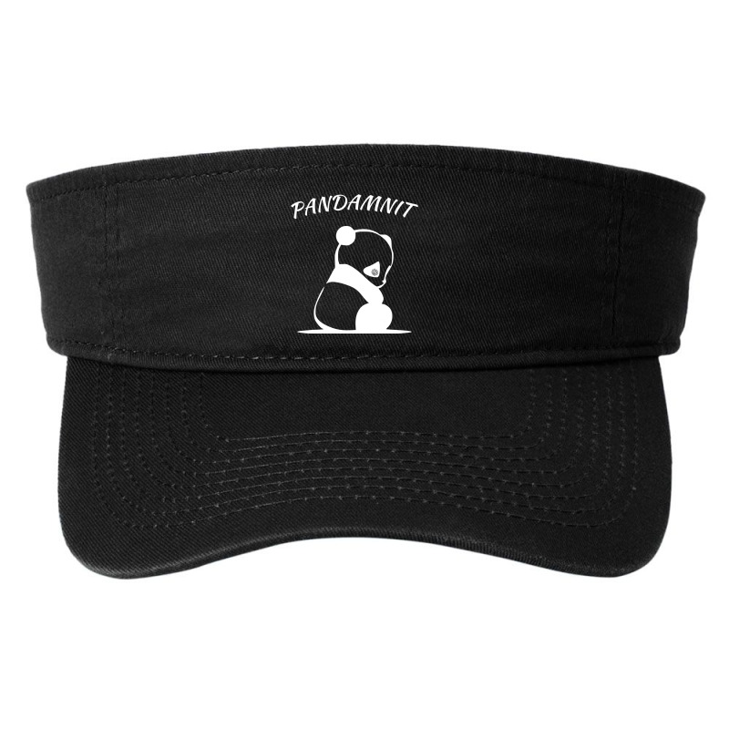 Panda Pandemic Pandamnit Pandenik Fashion Visor | Artistshot