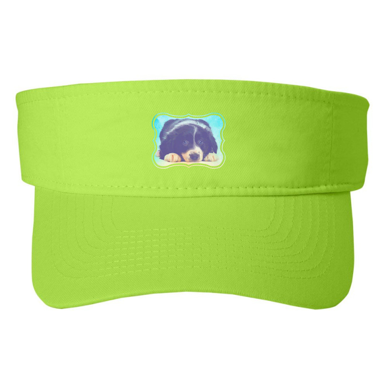 Border Collie Puppy Fashion Visor | Artistshot