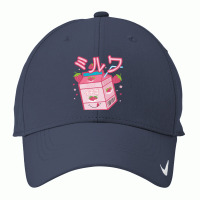 Japanese Strawberry Milk Shake Aesthetic Kawaii Otaku Nike Dri-fit Cap | Artistshot