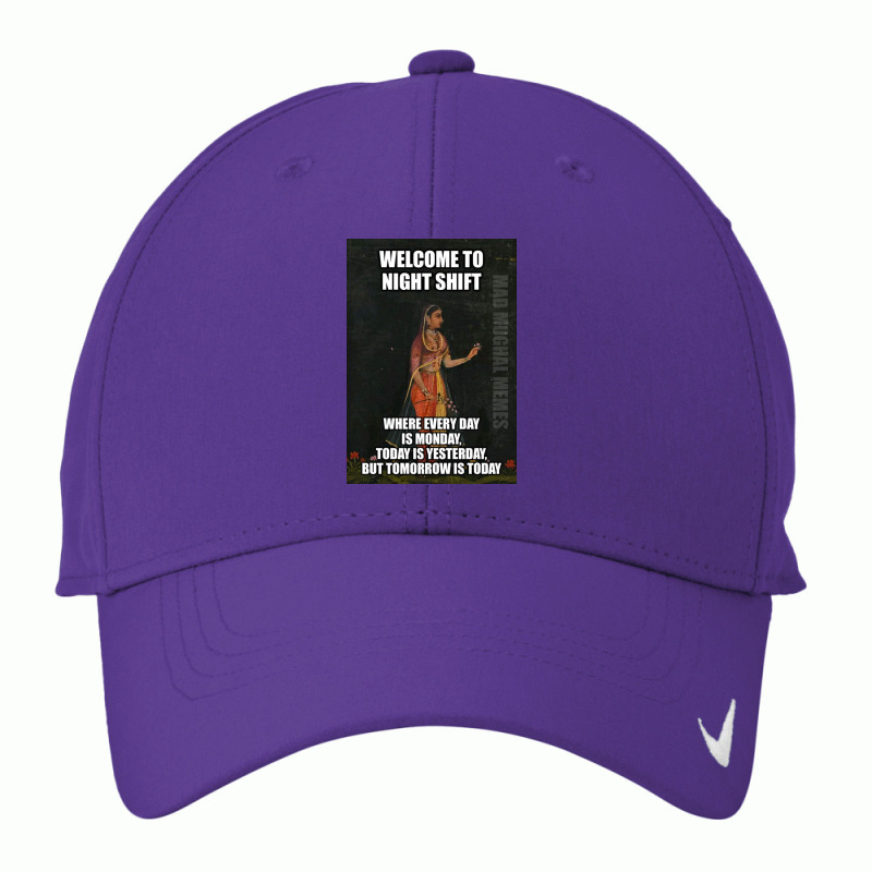 Yesterday, Baby, Funny Night Shift, Graveyard Shift Nike Dri-fit Cap | Artistshot