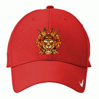 Copy Of Samurai Tiger   Cute Animal Feline Warrior Gift Nike Dri-fit Cap | Artistshot