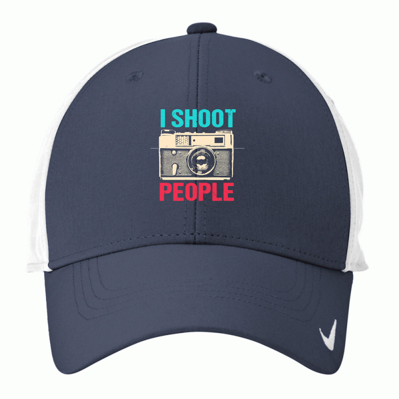 Photographer T  Shirt I Shoot People T  Shirt Nike Dri-fit Cap | Artistshot