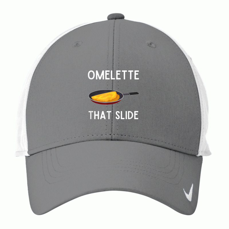 Omelette That Slide Funny Omelette Egg Nike Dri-FIT Cap by Yuh2105 | Artistshot