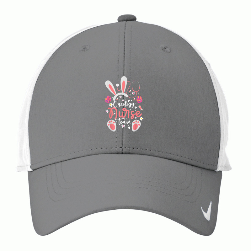 Oncology Nurse Team Easter Day Bunny Ears Oncology Nurse Nike Dri-FIT Cap by YenNgoc | Artistshot