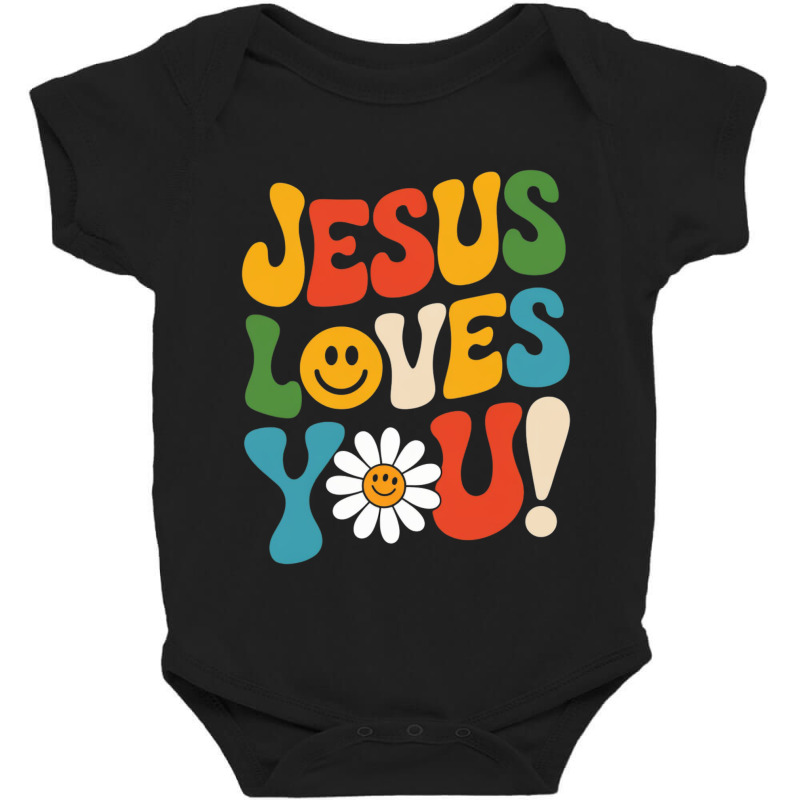 Jesus Loves You! Baby Bodysuit by Charity Aduset | Artistshot