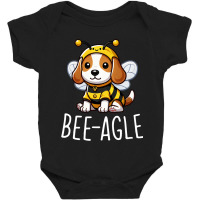 Funny Beagle Dog Bee Agle Bee Baby Bodysuit | Artistshot