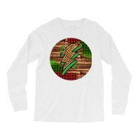 Leopard Lightning Bolt Christmas Long Sleeve Shirts | Artistshot