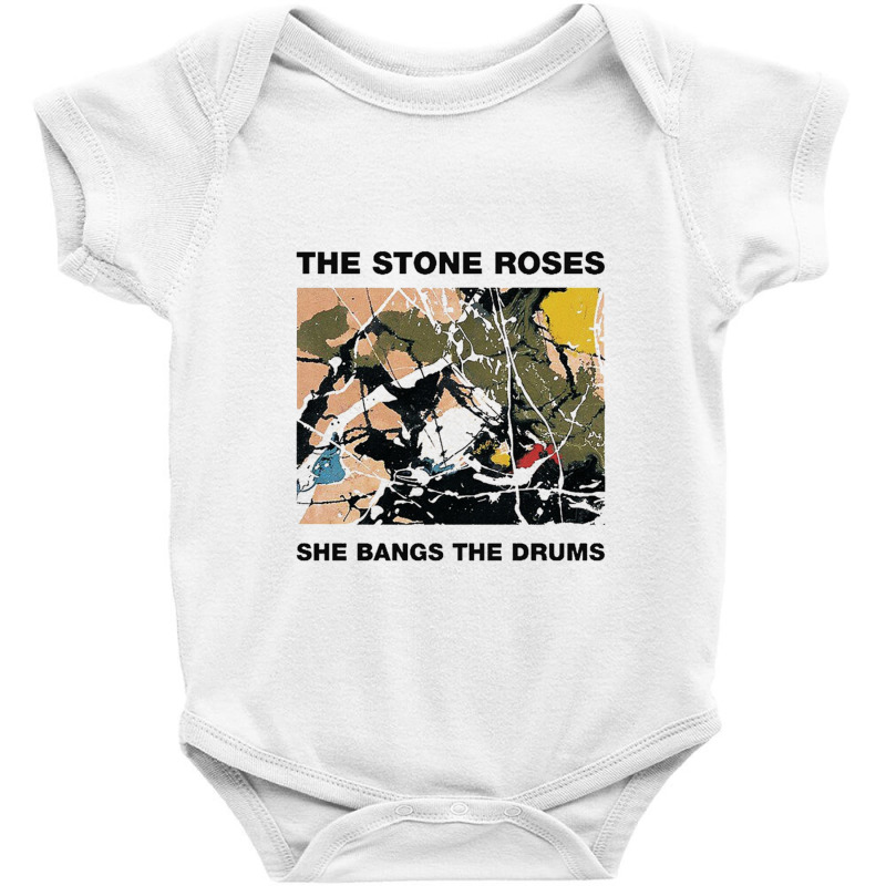 The Stone Roses Bangs Baby Bodysuit by DaleRivera | Artistshot