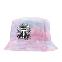 I Am Fine Tie Dyed Bucket Hat | Artistshot