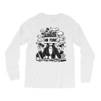 I Am Fine Long Sleeve Shirts | Artistshot