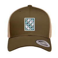 Colorful Fabrics Digitally Printed By Spoonflowe Tta 64097909 Retro Trucker Cap | Artistshot