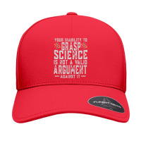 Your Inability To Grasp Science Is Not A Valid Argument Against It Shi Seamless Cap | Artistshot