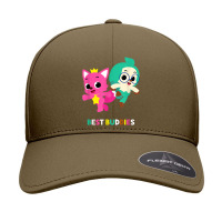 Pinkfong Wonderstar Best Buddies Pinkfong And Hogi T Shirt Seamless Cap | Artistshot