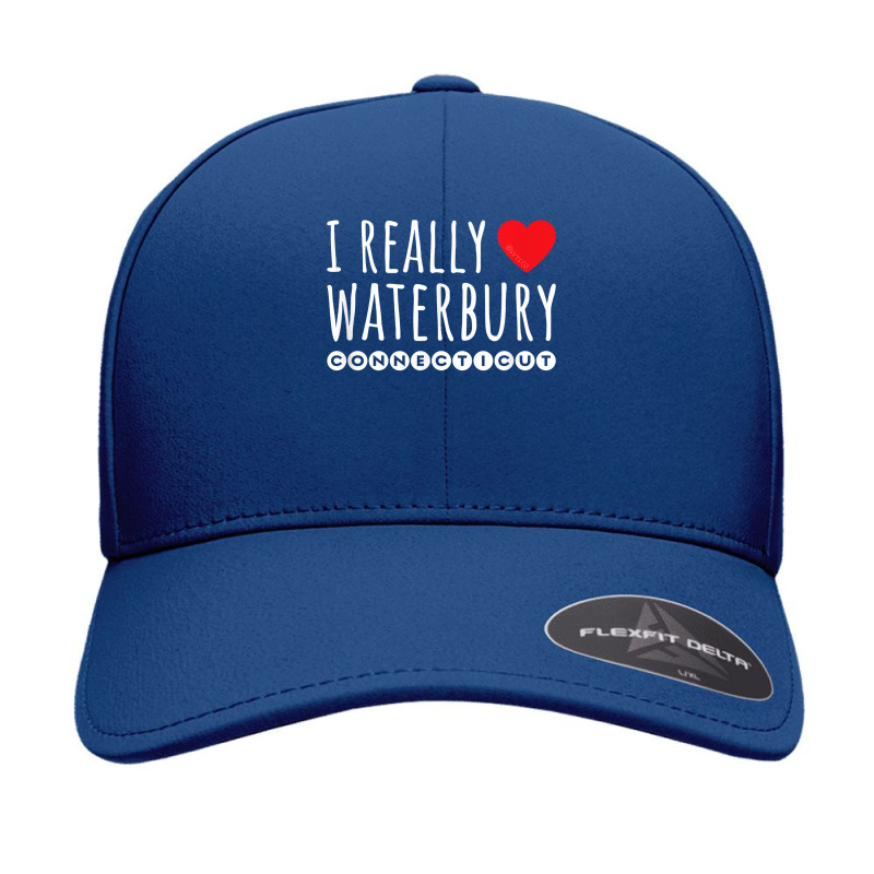 I Really Love (heart) Waterbury Connecticut T Shirt Seamless Cap by sowleomballoucgp | Artistshot