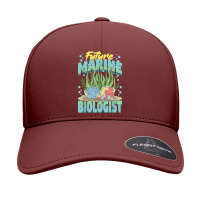 Future Marine Biologist Ocean Life Marine Biology Student Seamless Cap | Artistshot