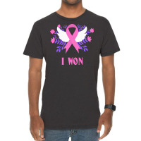 Breast Cancer Awareness Month T  Shirt Survivor Breast Cancer Awarenes Vintage T-shirt | Artistshot