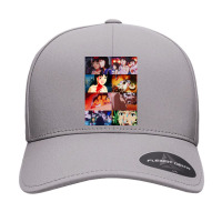 Day Gift Animated Funny Gift Seamless Cap | Artistshot