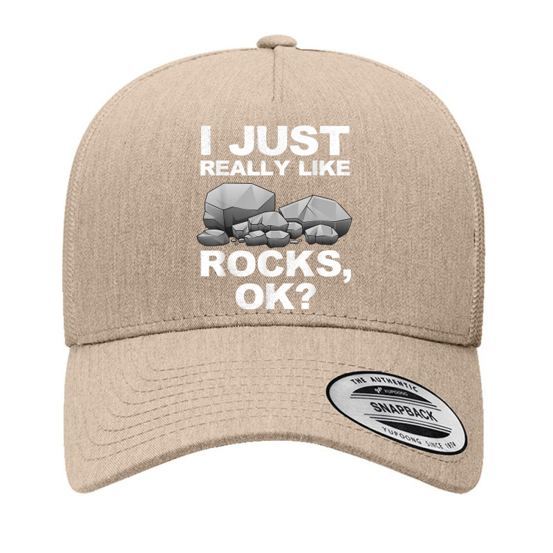 Cool Geology Design For Men Women Geologist Rock Collector T Shirt Yupoong Trucker Cap by caulkyuladdenrxi | Artistshot