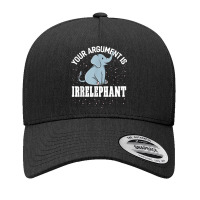 Your Argument Is Irrelephant Funny Elephant Yupoong Trucker Cap | Artistshot