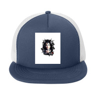 Music Retro Hooked Queen For Mens Womens Foam Snapback Hat | Artistshot