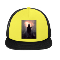 Occult Gothic Dark Satanic Unholy Witchcraft Grunge Emo Goth T Shirt Foam Snapback Hat | Artistshot