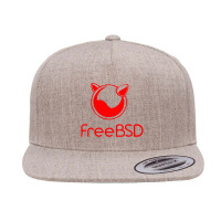 Freebsd 5 Panel Snapback Cap | Artistshot