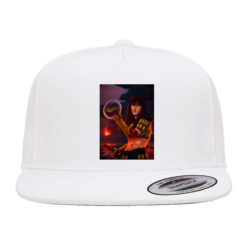 Retro Cartoon  Princess Gifts Men 5 Panel Snapback Cap | Artistshot