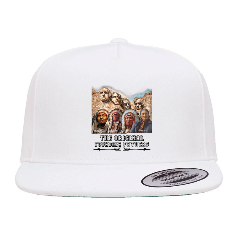 The Original Founding Fathers Native American T Shirt 5 Panel Snapback Cap | Artistshot