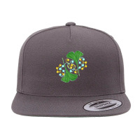 O Ginkgo Leaf Tree 5 Panel Snapback Cap | Artistshot