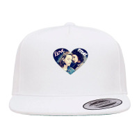 Graphic Music Poppins Funny Gift 5 Panel Snapback Cap | Artistshot