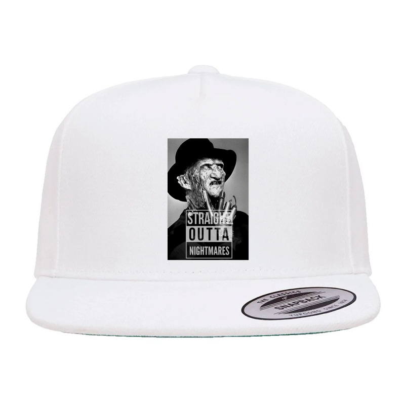 Graphic Music Ghost Papa Funny Gift 5 panel snapback cap by ArtistLucian | Artistshot