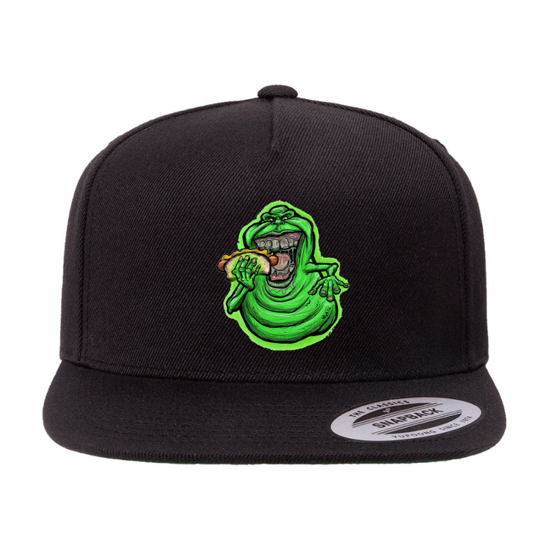 Busters The Monster Green 5 panel snapback cap by goldiesinksa | Artistshot