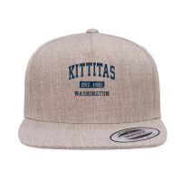 Kittitas Washington Wa Vintage Athletic Sports Design T Shirt 5 Panel Snapback Cap | Artistshot