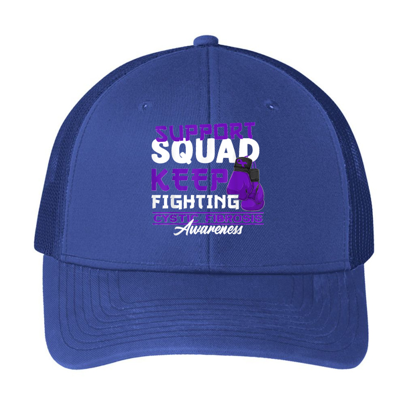 Awareness Support Squad I Lung Infections & Cystic Fibrosis T Shirt Pa Trucker Cap | Artistshot