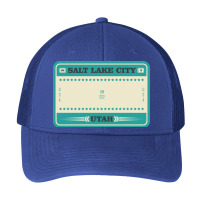 Usa Salt Lake City Utah License Plate Pa Trucker Cap | Artistshot