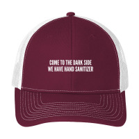 Come To The Dark Side We Have Hand Sanitizer   Funny Joke Statement Hu Pa Trucker Cap | Artistshot