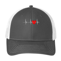 Cardiologist Heart Ekg Heartbeat Pulseline Cardiology Pa Trucker Cap | Artistshot