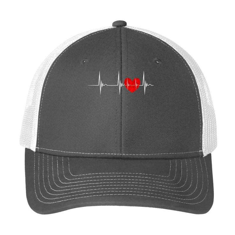 Cardiologist Heart Ekg Heartbeat Pulseline Cardiology Pa Trucker Cap by Hoang95 | Artistshot