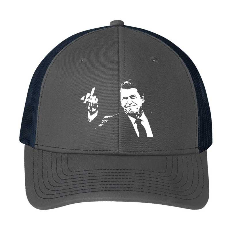 Ronald Reagan Flipping Pa Trucker Cap by lapilune | Artistshot