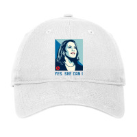 Kamala Yes She Can Adjustable Cap | Artistshot