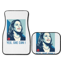 Kamala Yes She Can Full Set Car Mats | Artistshot