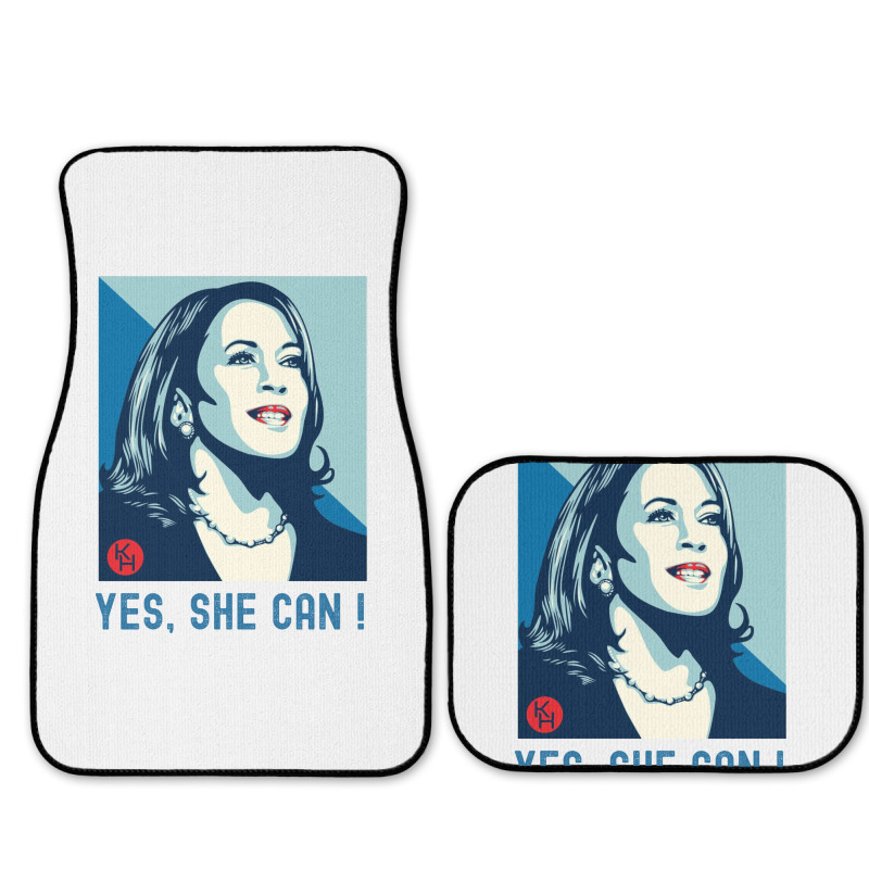 Kamala Yes She Can Full Set Car Mats | Artistshot