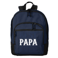 Fathers Day T  Shirt Fathers Day 02 T  Shirt Basic Backpack | Artistshot