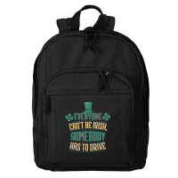 St Patricks Day Irish Green Saint Patrick Lucky St Patty Basic Backpack | Artistshot