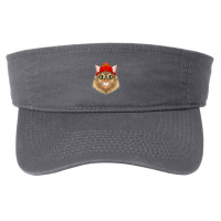 Cat Lover I Fireman Cat I Firefighter Siberian Cat Premium Fashion Visor | Artistshot